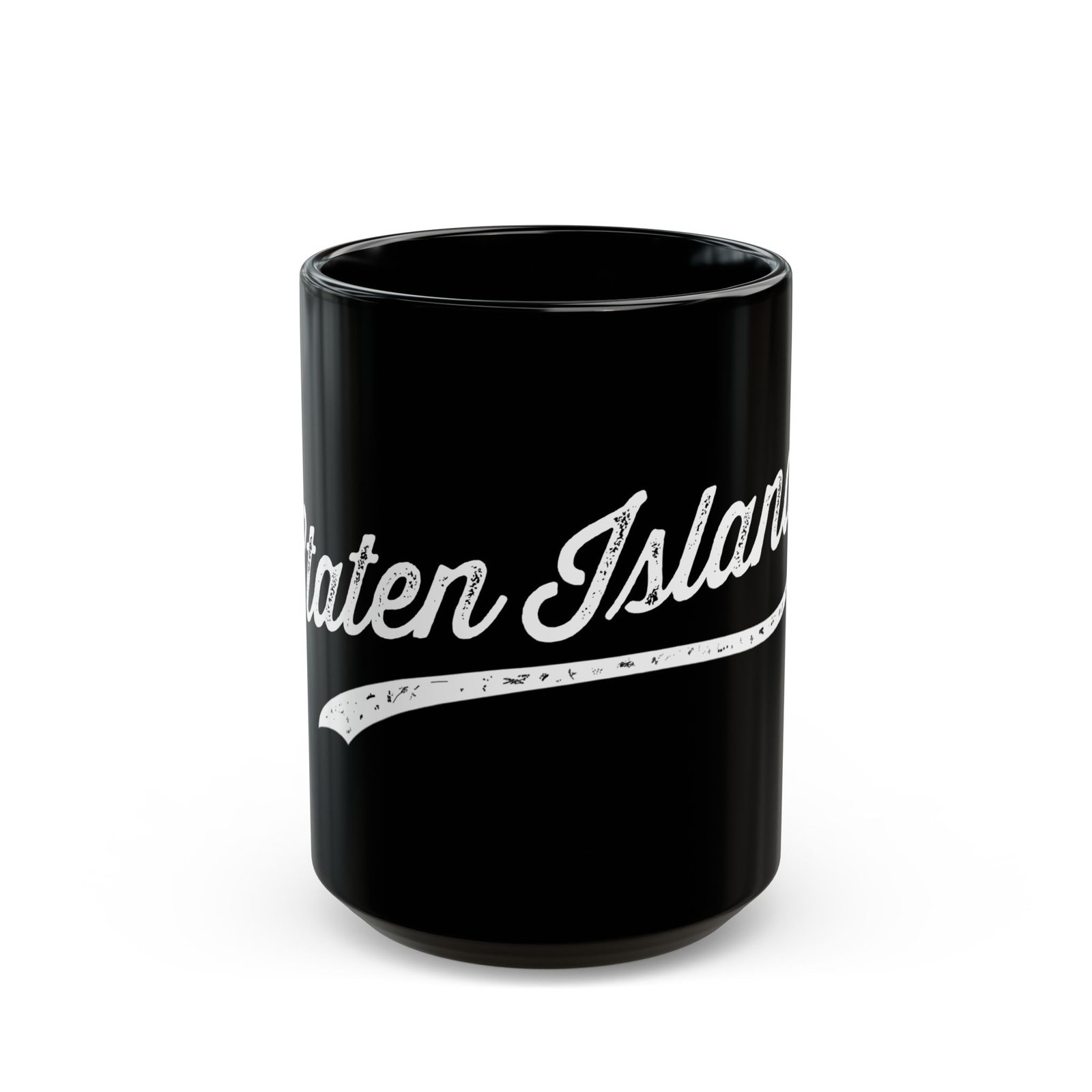 Staten Island Black Mug (11oz, 15oz) - Image 7