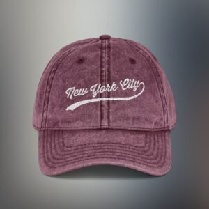 New York City Embroidered Baseball Hat