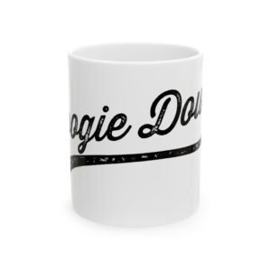 Boogie Down White Ceramic Mug (11oz, 15oz)