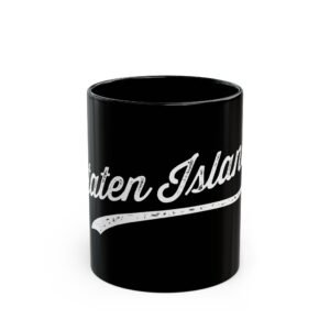 Staten Island Black Mug  (11oz, 15oz)