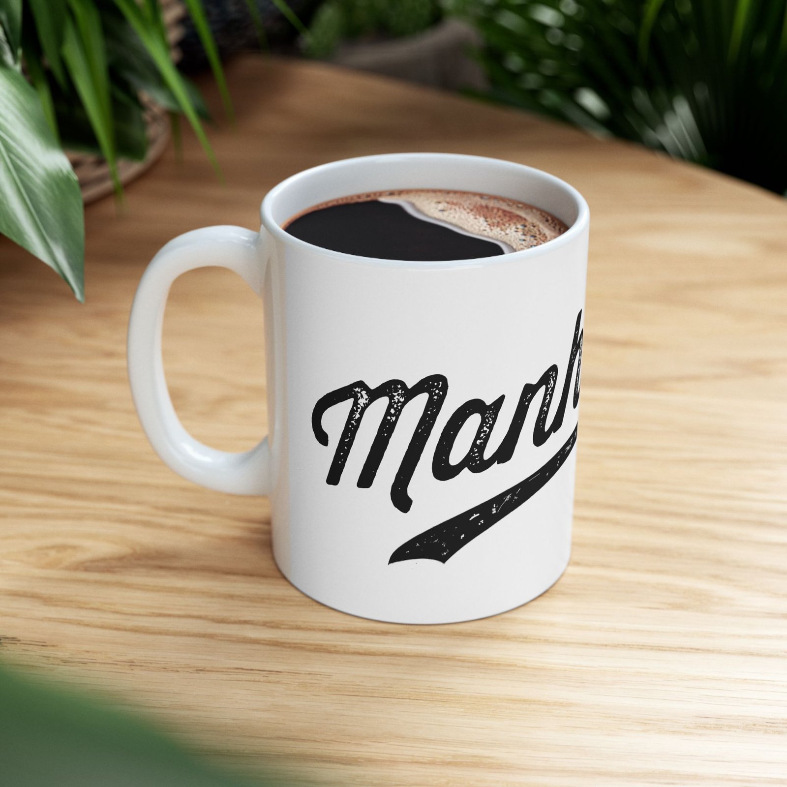 Manhattan White Ceramic Mug (11oz, 15oz) - Image 5