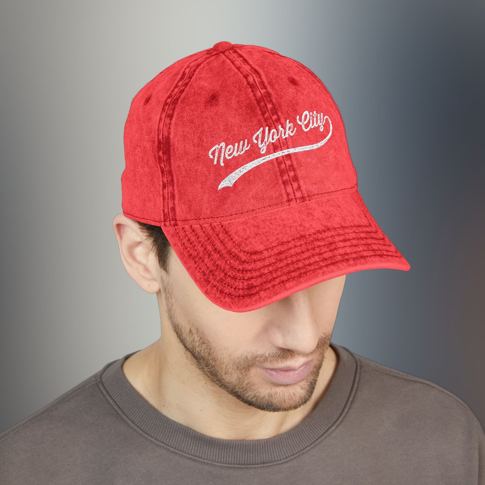 New York City Embroidered Baseball Hat - Image 4