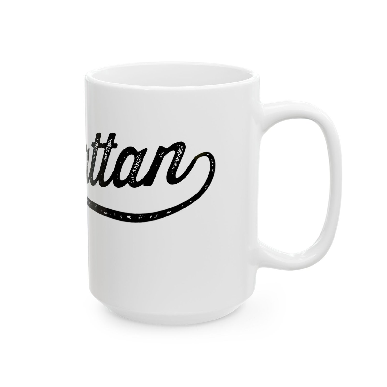 Manhattan White Ceramic Mug (11oz, 15oz) - Image 9