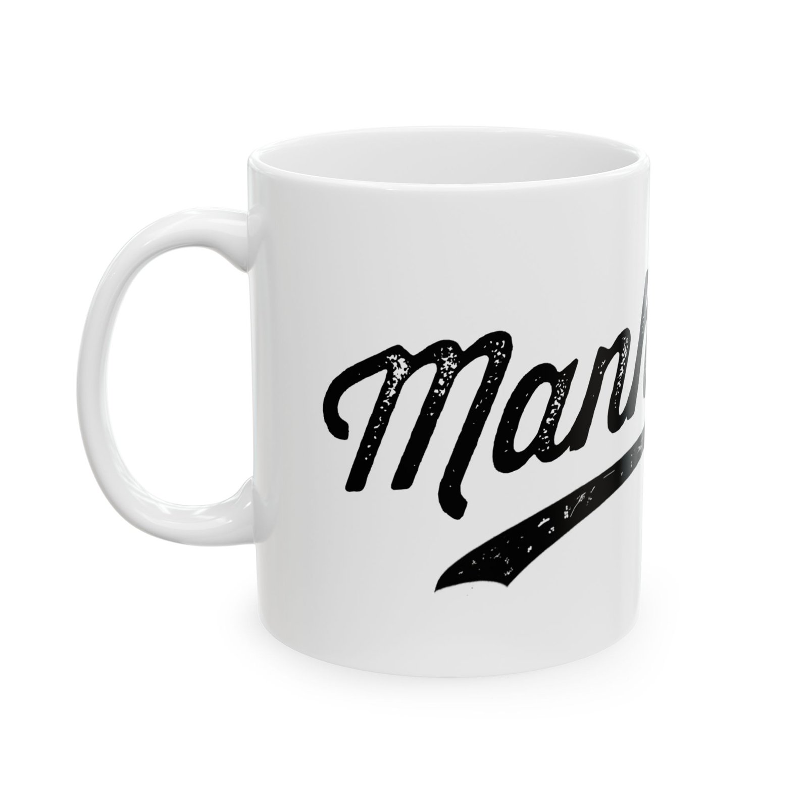Manhattan White Ceramic Mug (11oz, 15oz) - Image 2