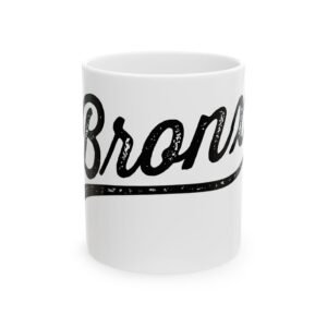 Bronx White Ceramic Mug (11oz, 15oz)