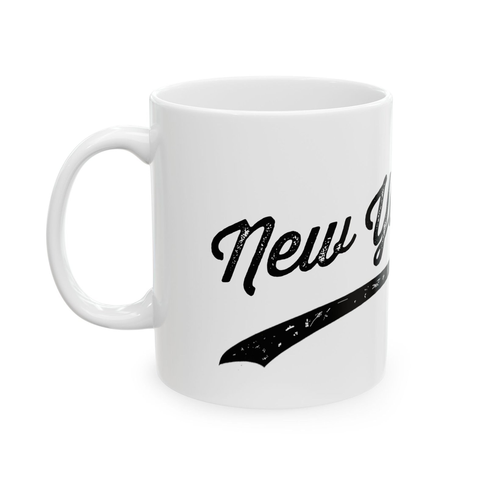 NYC White Ceramic Mug (11oz, 15oz) - Image 2