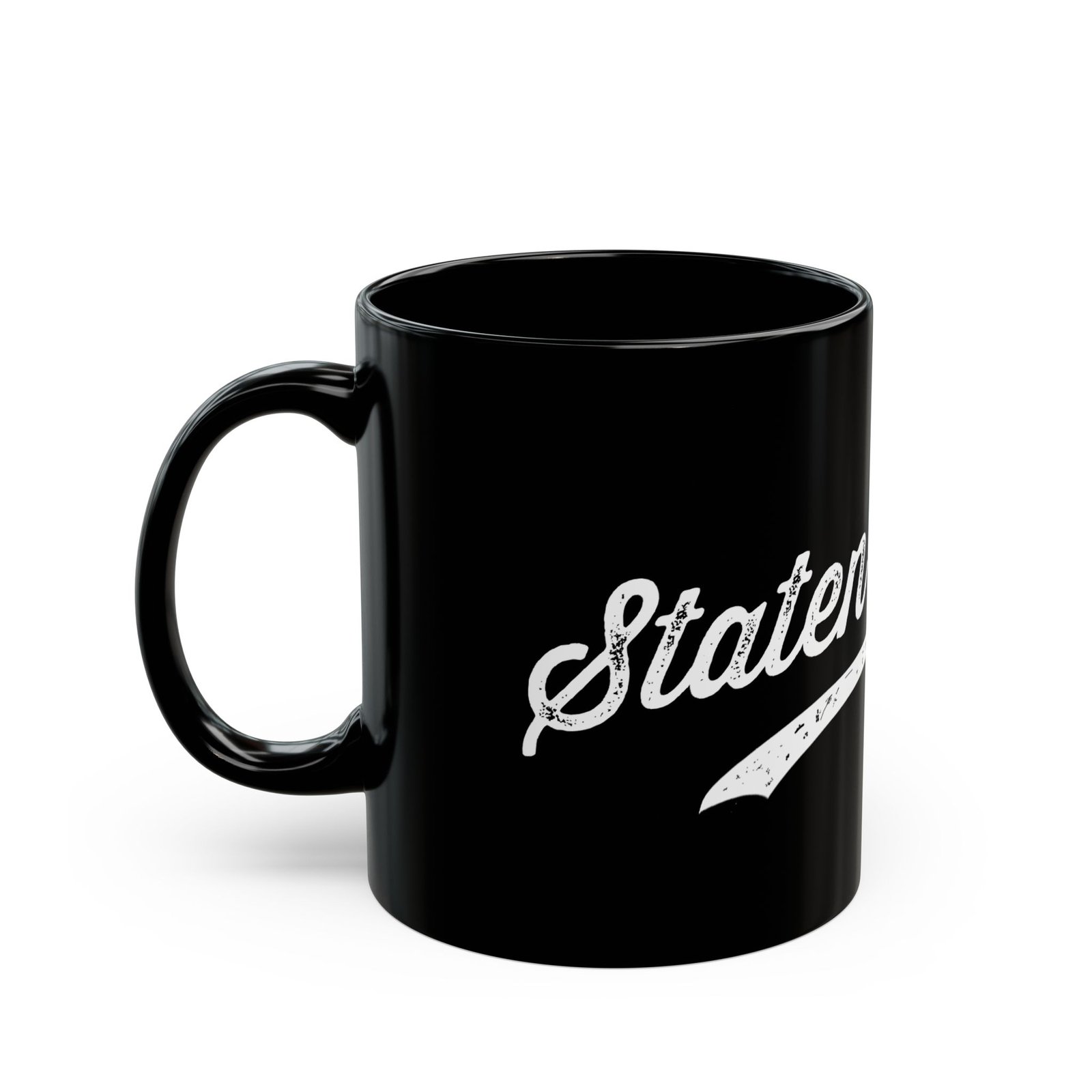 Staten Island Black Mug (11oz, 15oz) - Image 3