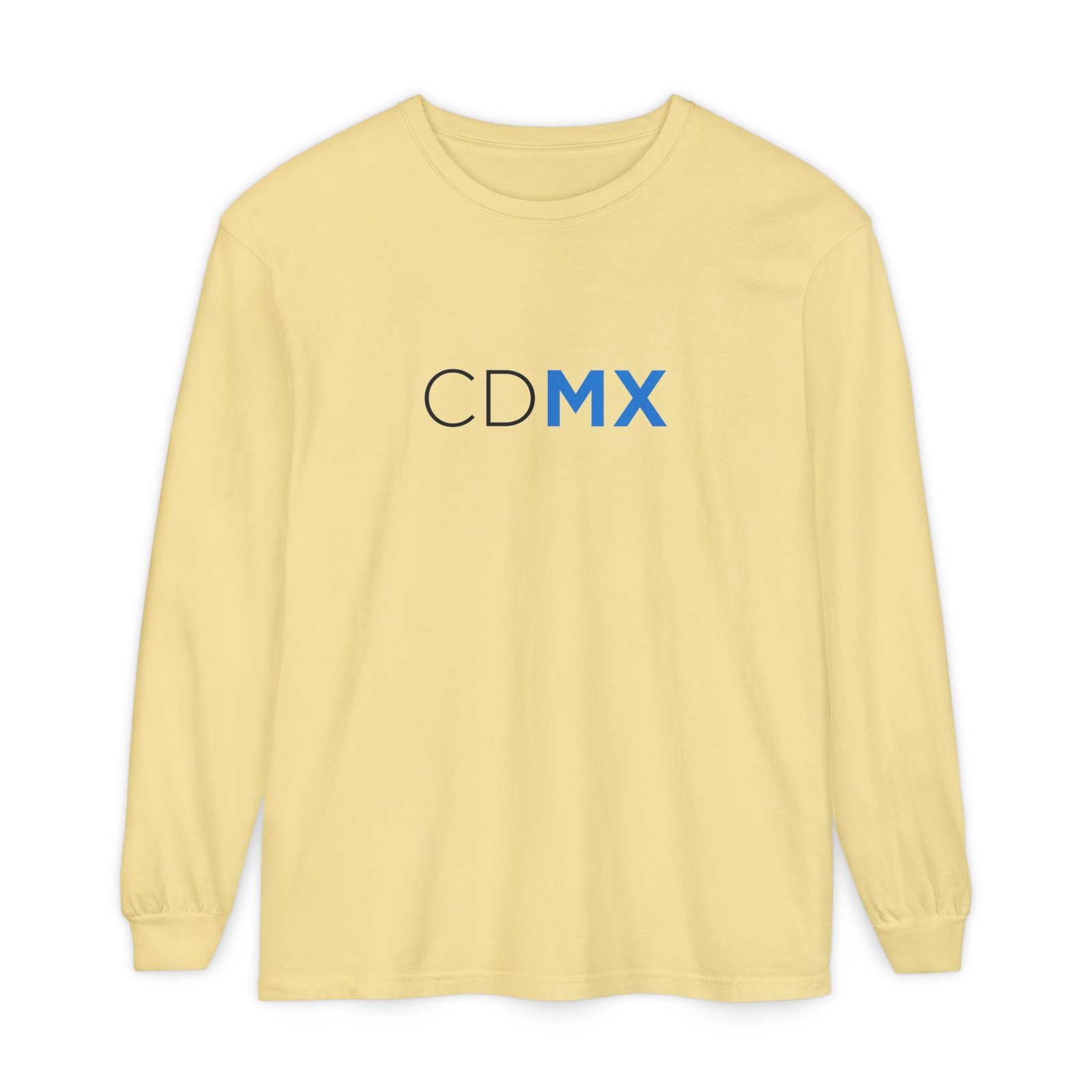 CDMX Logo Long Sleeve T-Shirt, Ciudad de México Apparel, Angel Back Urban Streetwear - Image 2