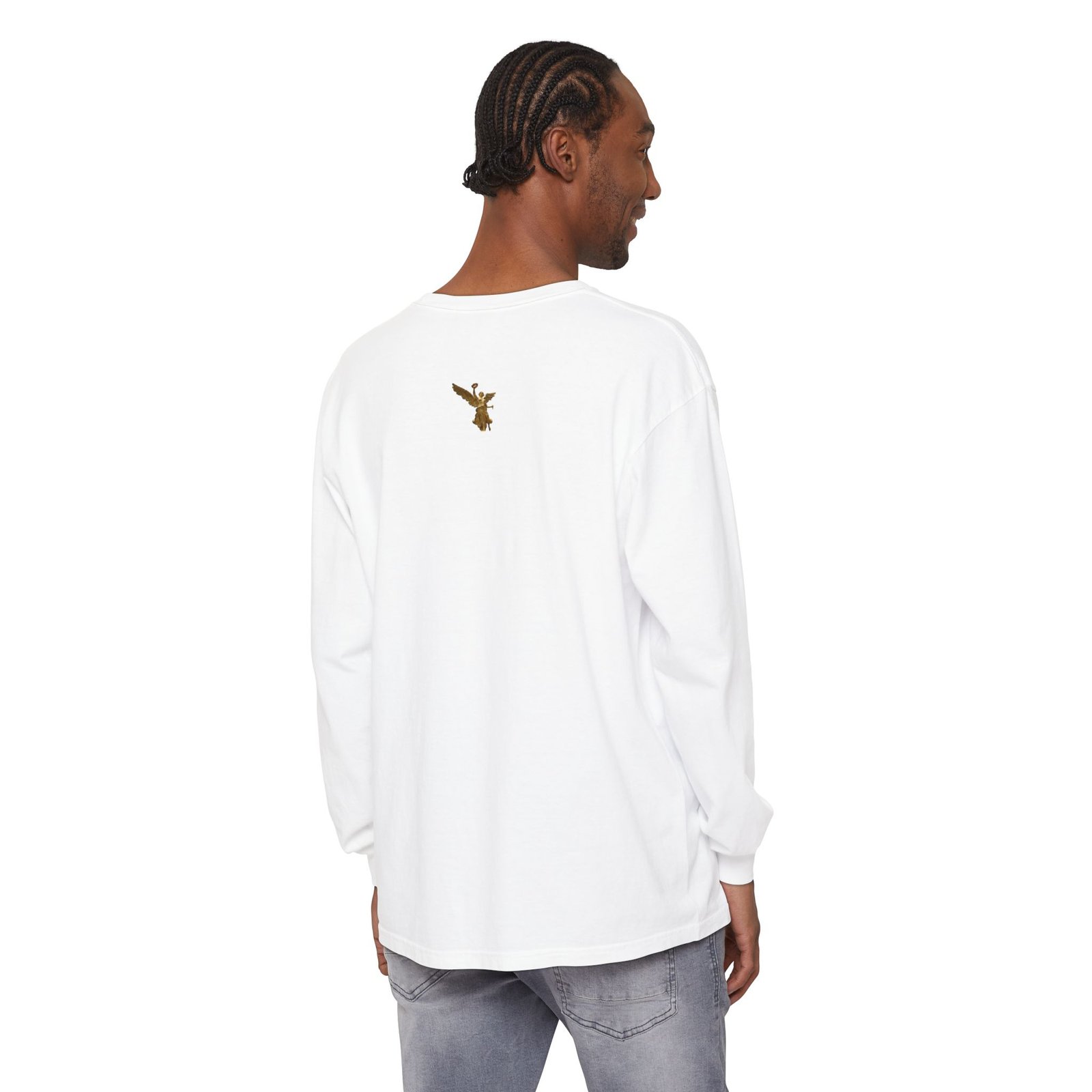 CDMX Logo Long Sleeve T-Shirt, Ciudad de México Apparel, Angel Back Urban Streetwear - Image 9