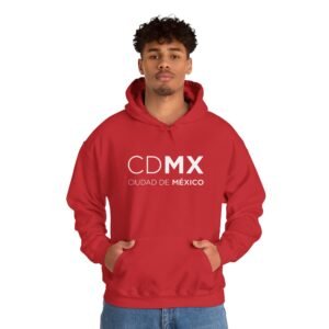CDMX Logo Hoodie, Ciudad de México Apparel, Urban Streetwear Full Logo