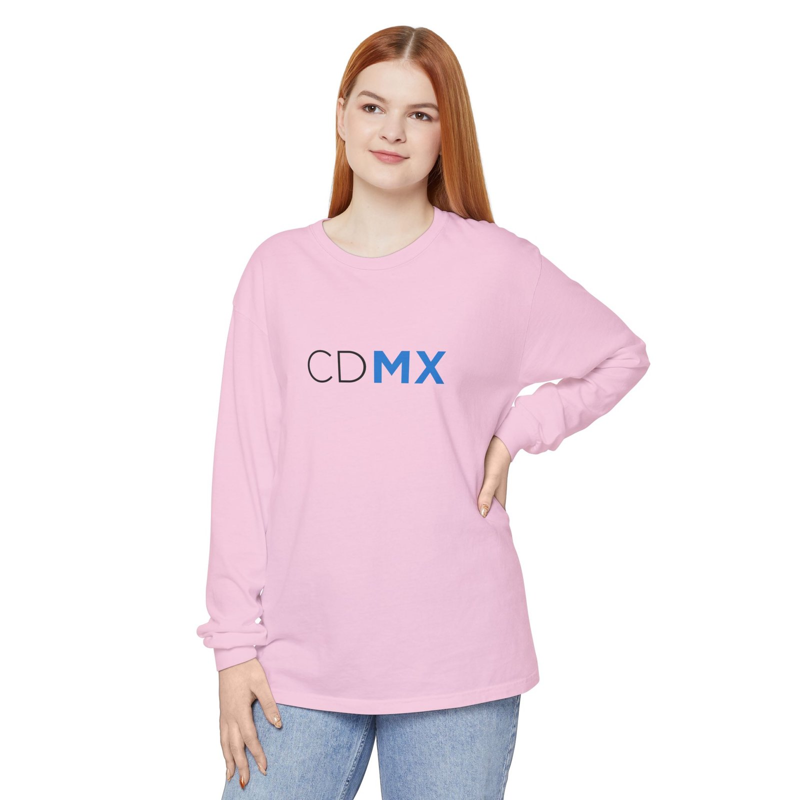 CDMX Logo Long Sleeve T-Shirt, Ciudad de México Apparel, Angel Back Urban Streetwear - Image 17