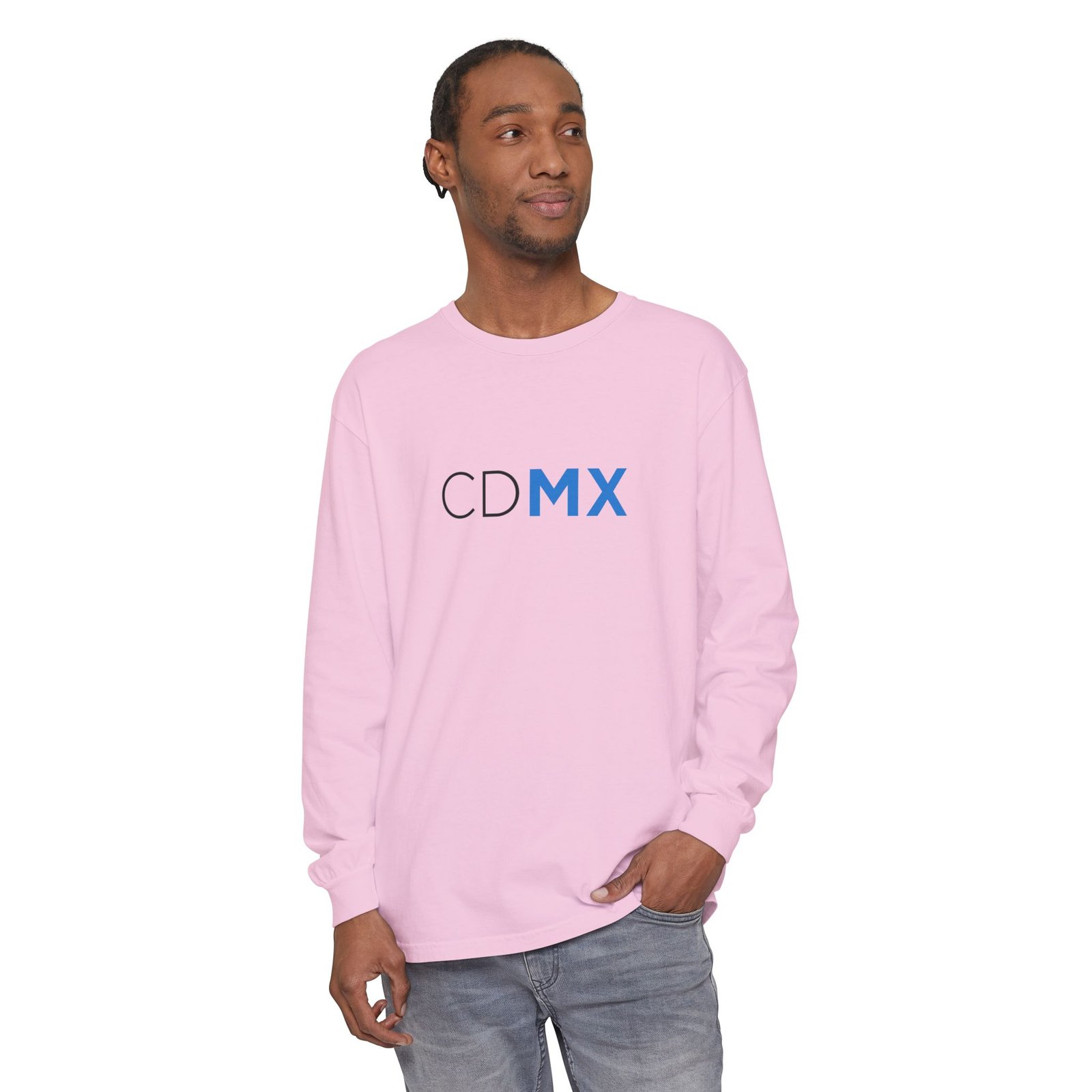 CDMX Logo Long Sleeve T-Shirt, Ciudad de México Apparel, Angel Back Urban Streetwear - Image 16