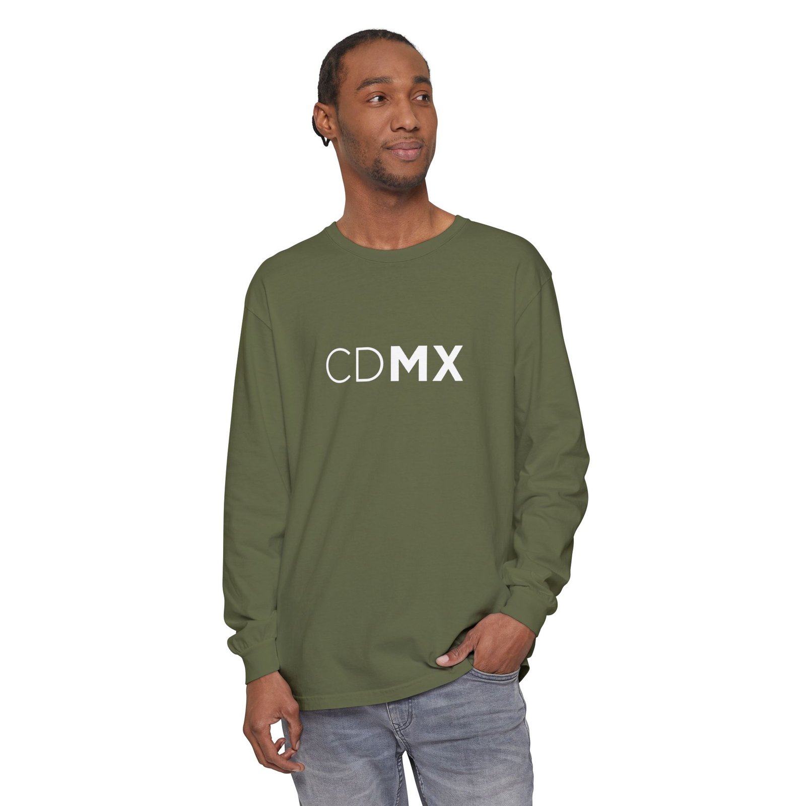 CDMX Logo Long Sleeve T-Shirt, Ciudad de México Apparel, Angel Back Urban Streetwear - Image 20