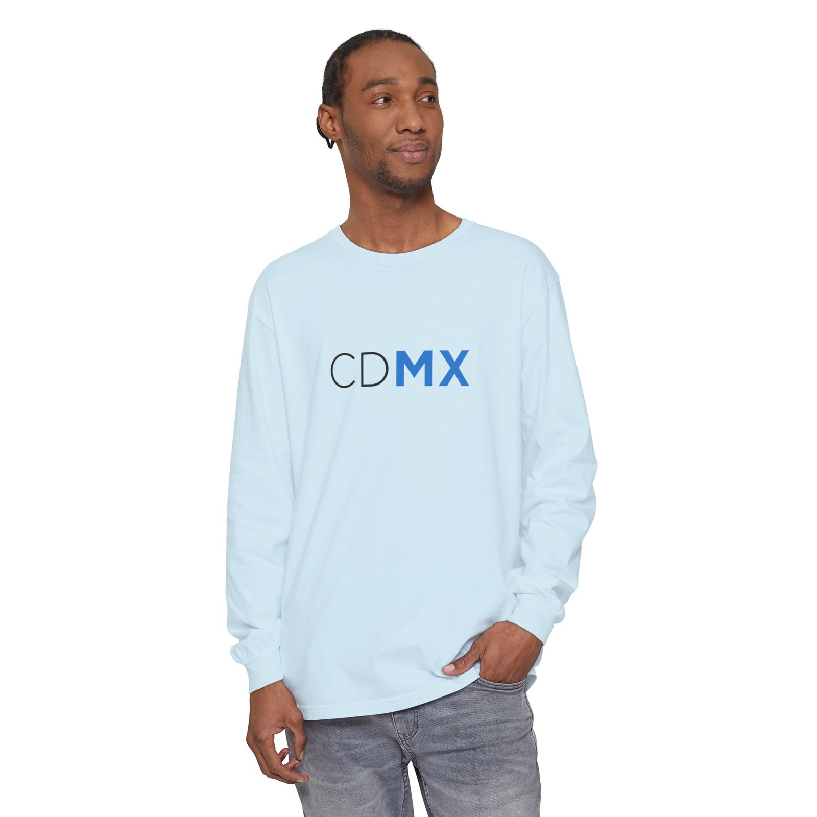 CDMX Logo Long Sleeve T-Shirt, Ciudad de México Apparel, Angel Back Urban Streetwear - Image 12