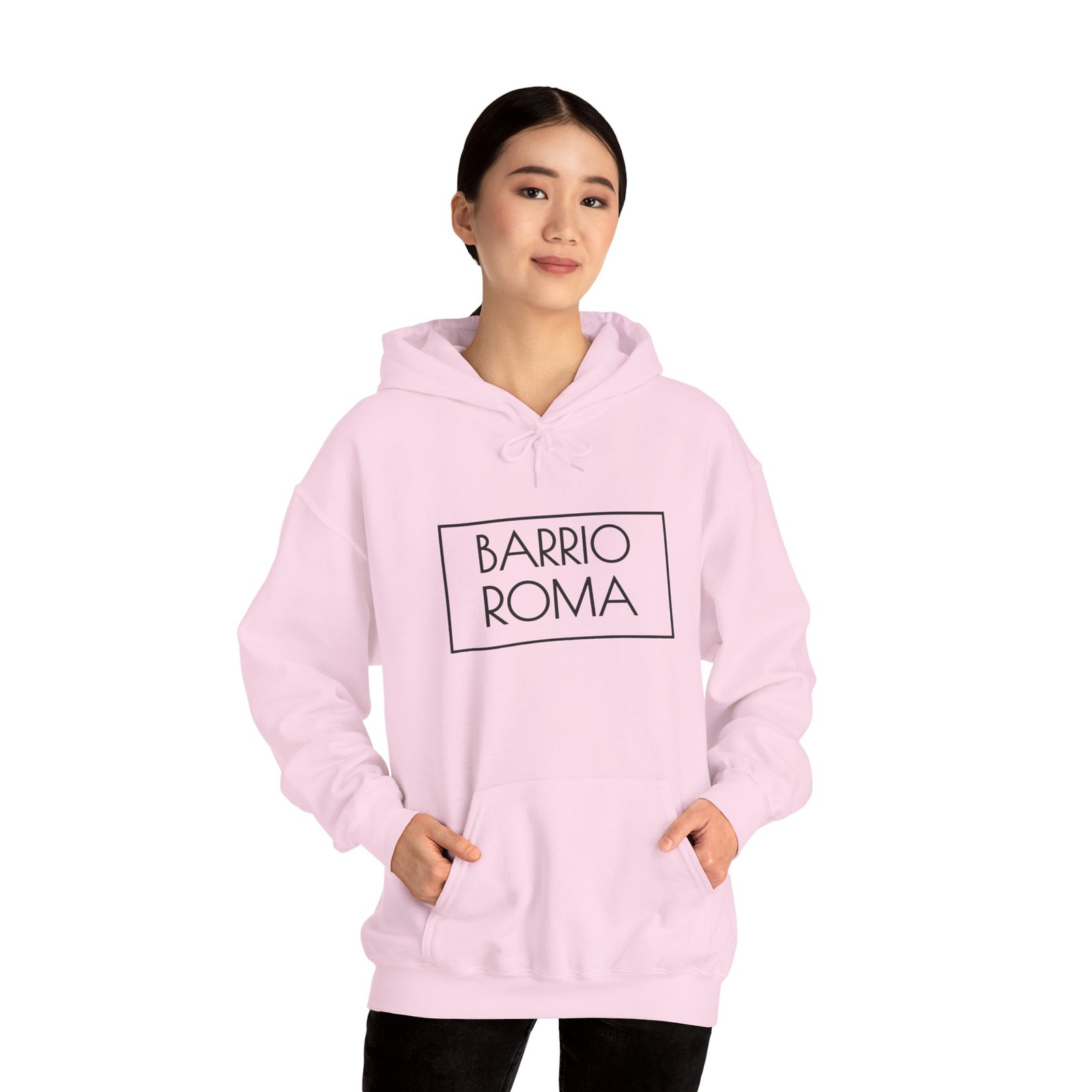 Barrio Roma Logo Hoodie, Ciudad de México Apparel, Urban Streetwear